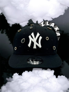 🧢 Pièces Unique New York Édition Luxe – Strass & Détails Dorés