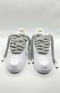 AF1 lacets gris