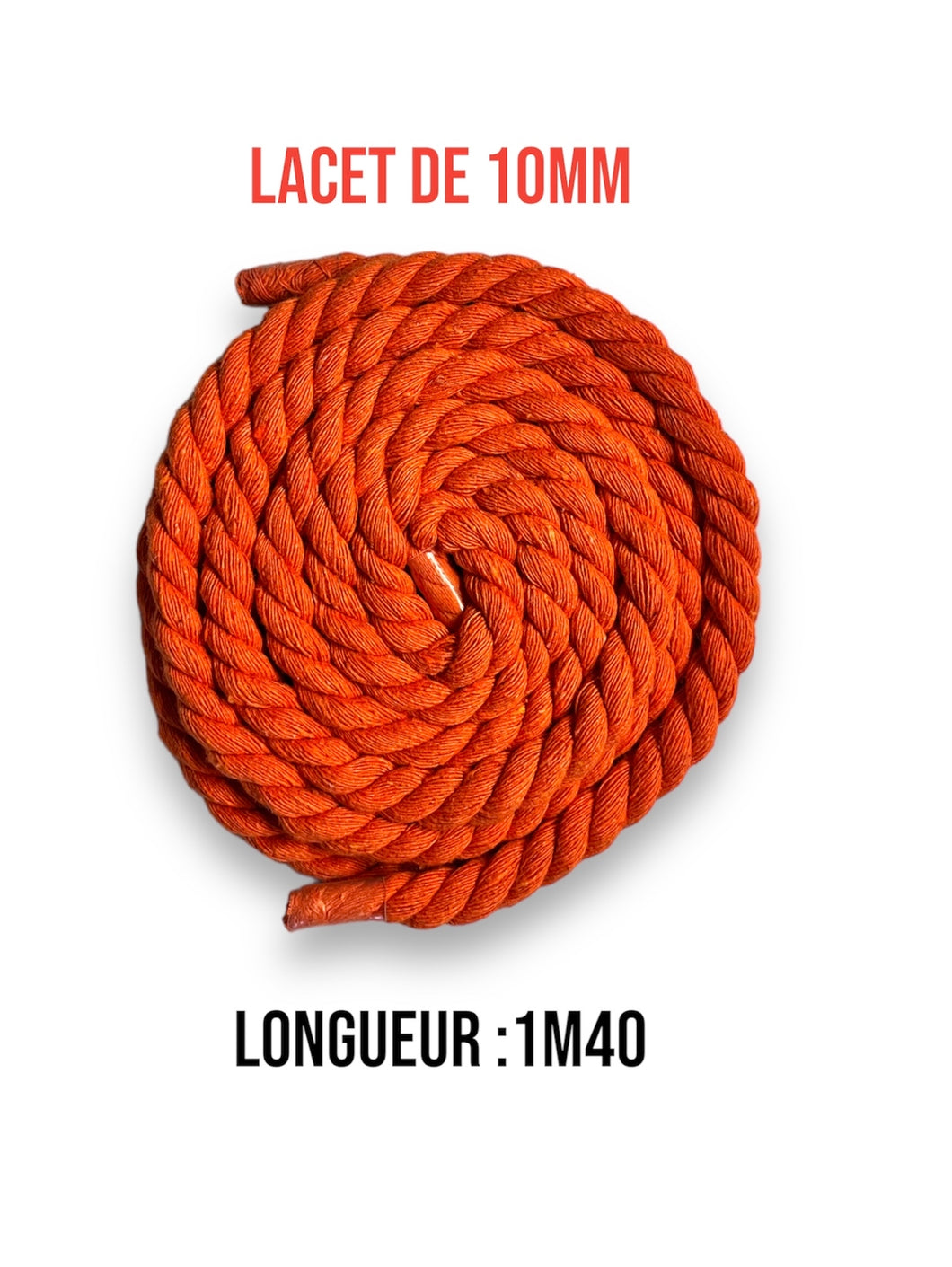 GROS LACETS DE 10mm