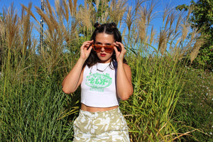 ZLK ATTITUDE LOGO CROP-TOP