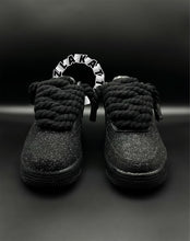 Charger l&#39;image dans la galerie, Nike Air Force 1 Custom – Red Outsole Night Spark ❤️🖤
